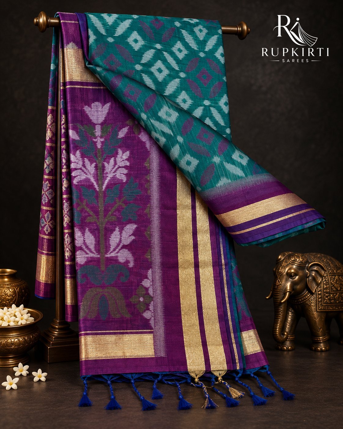 Patola Silk Saree — photo 4