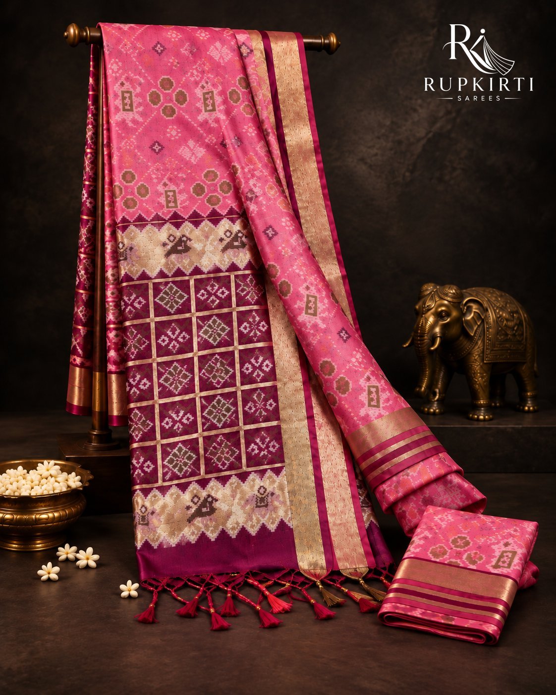 Patola Silk Saree — photo 5