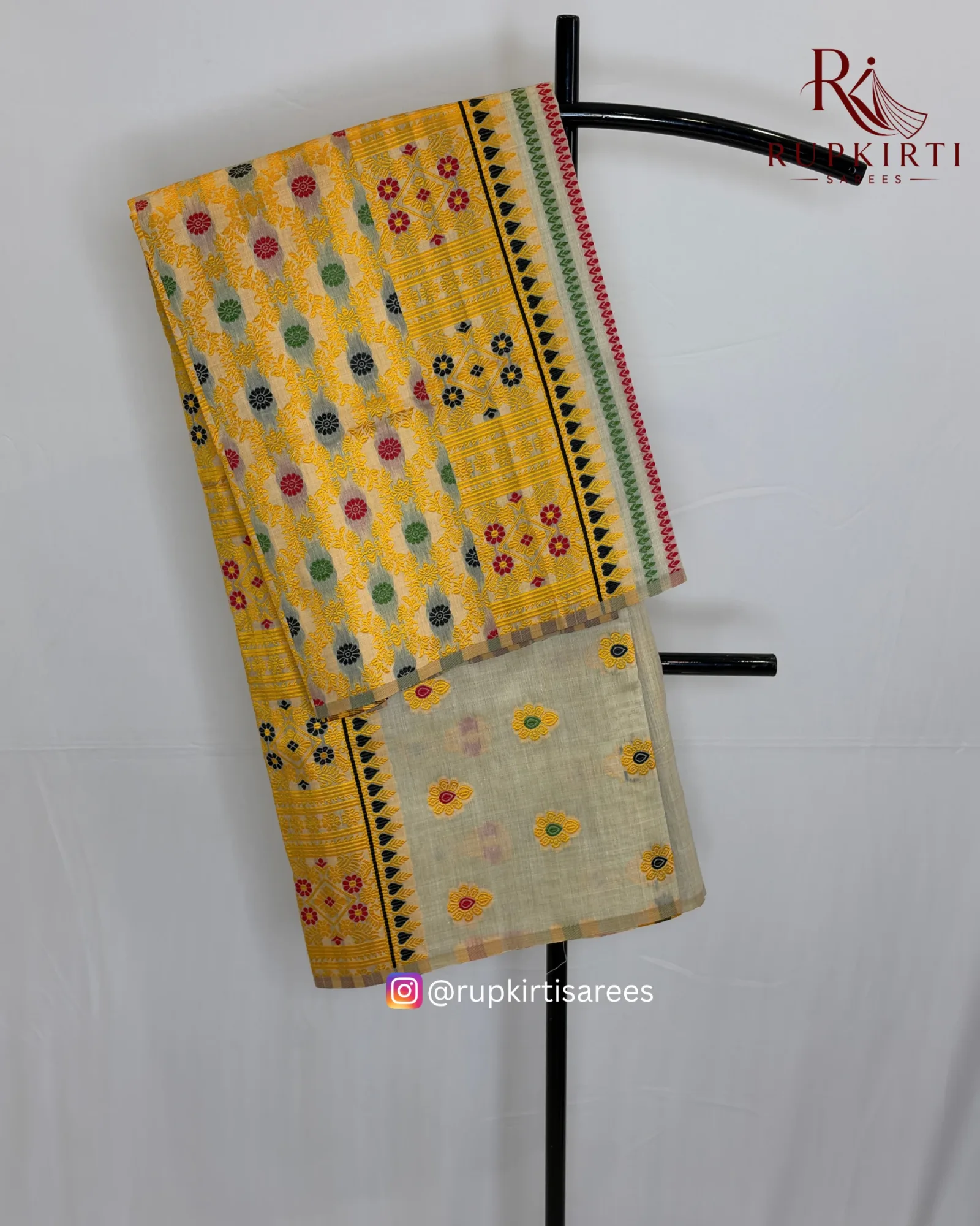 Assam Cotton Silk Saree