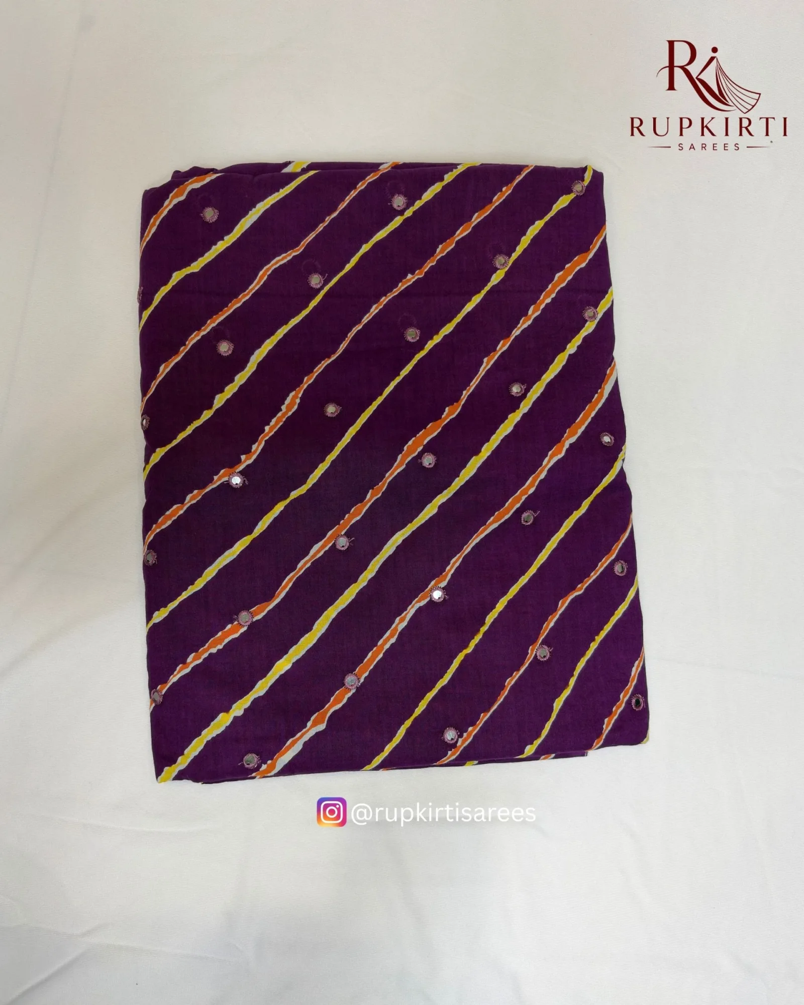 Cotton Leheriya Saree