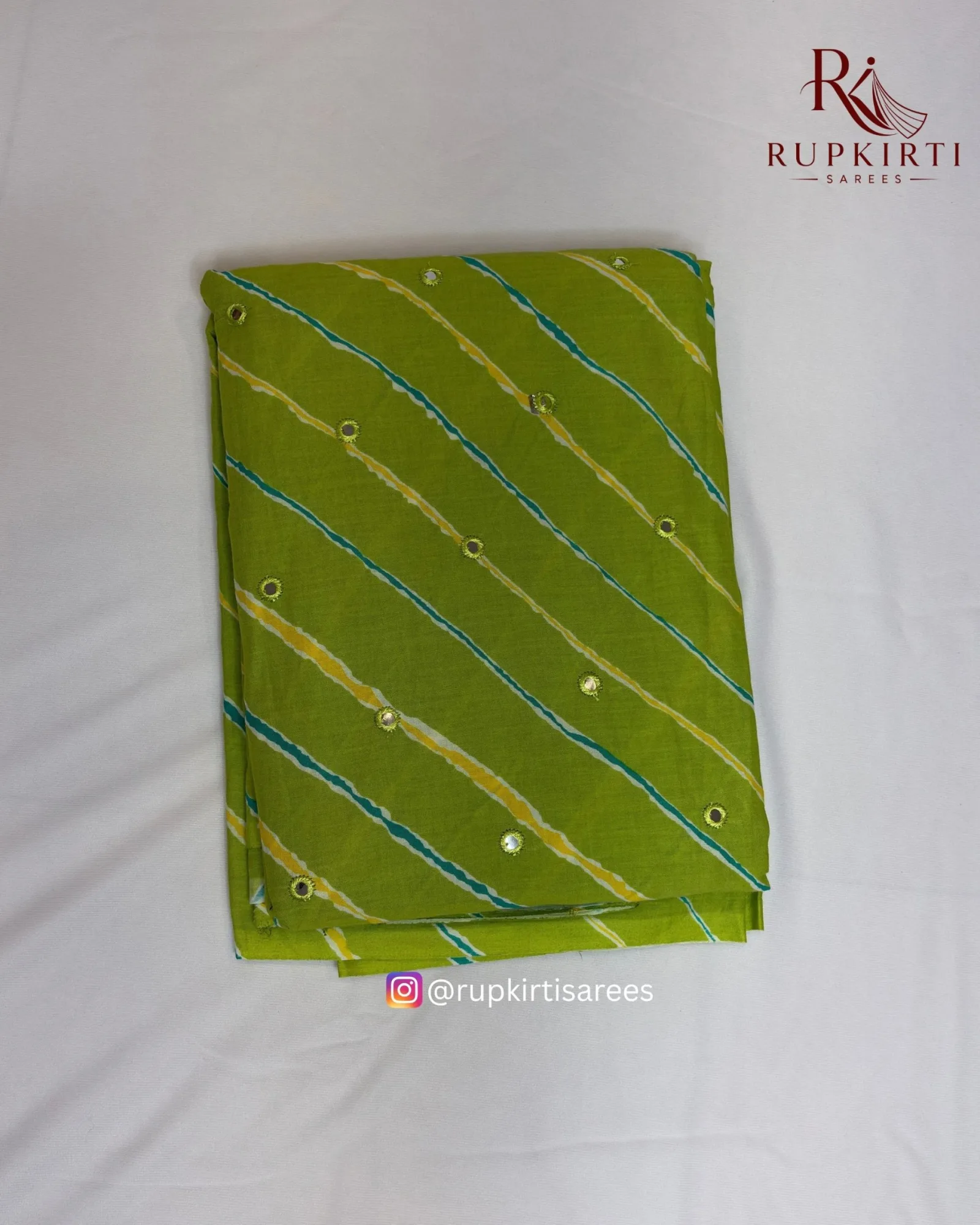 Cotton Leheriya Saree