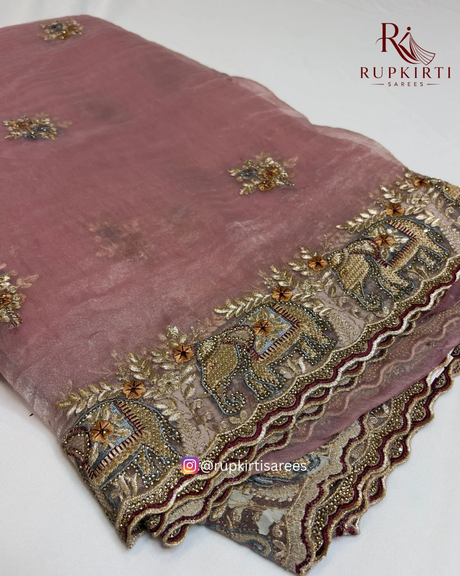 Designer Work Saree