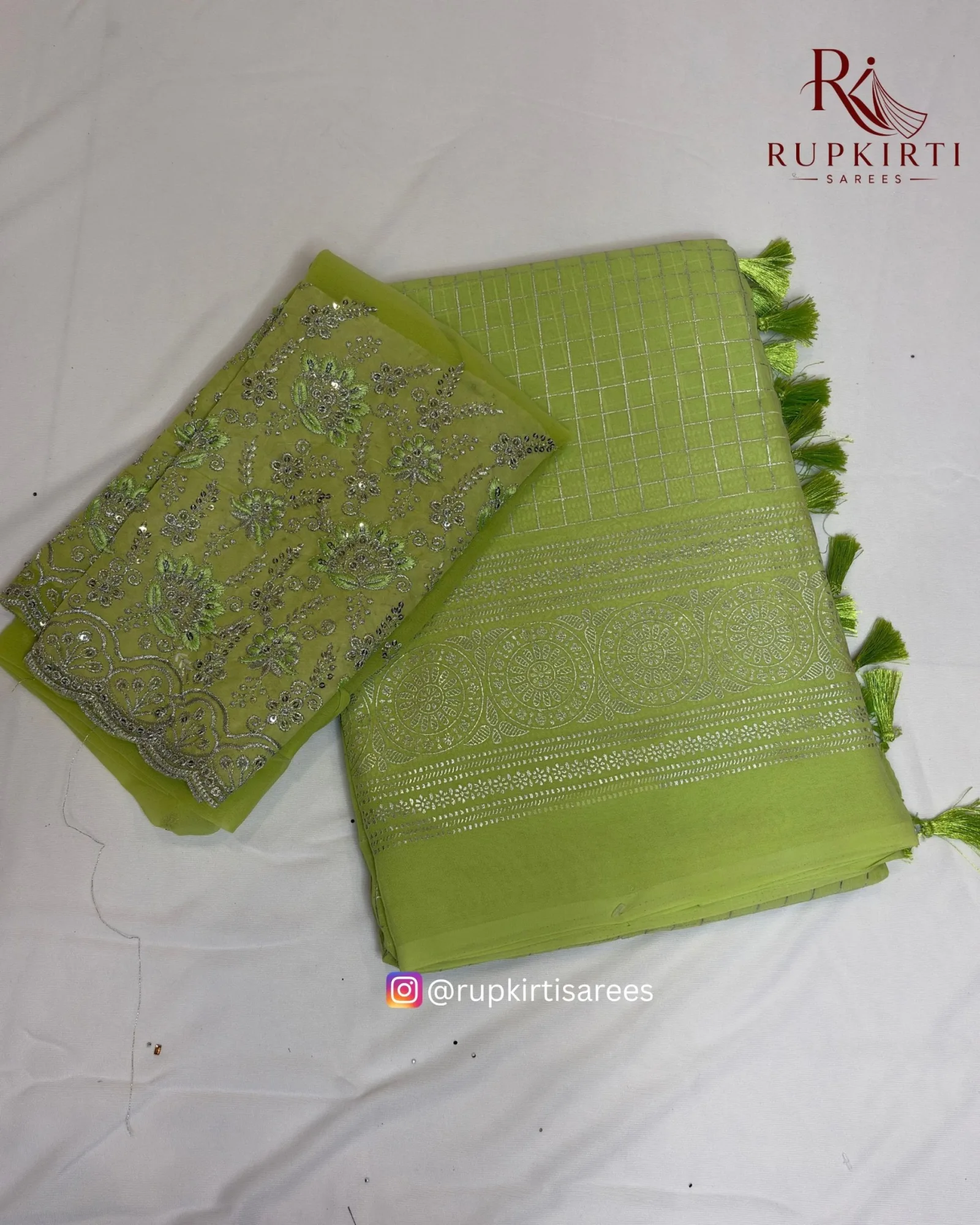 Tissue Saree