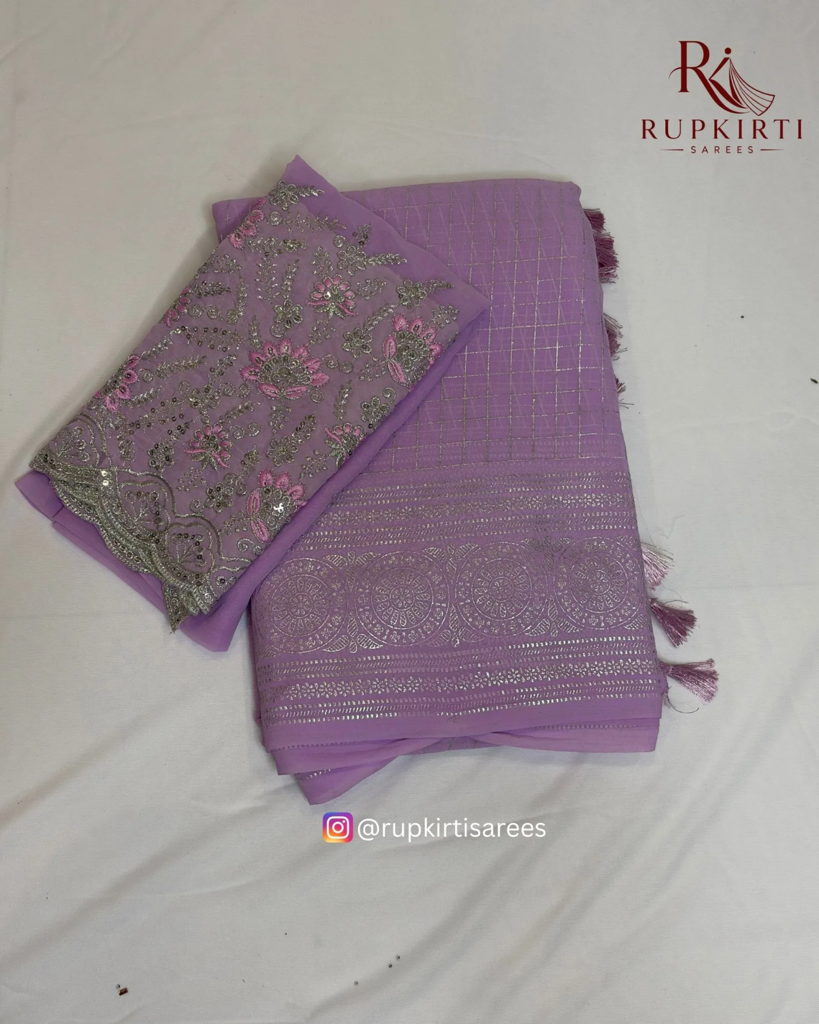 Tissue Saree