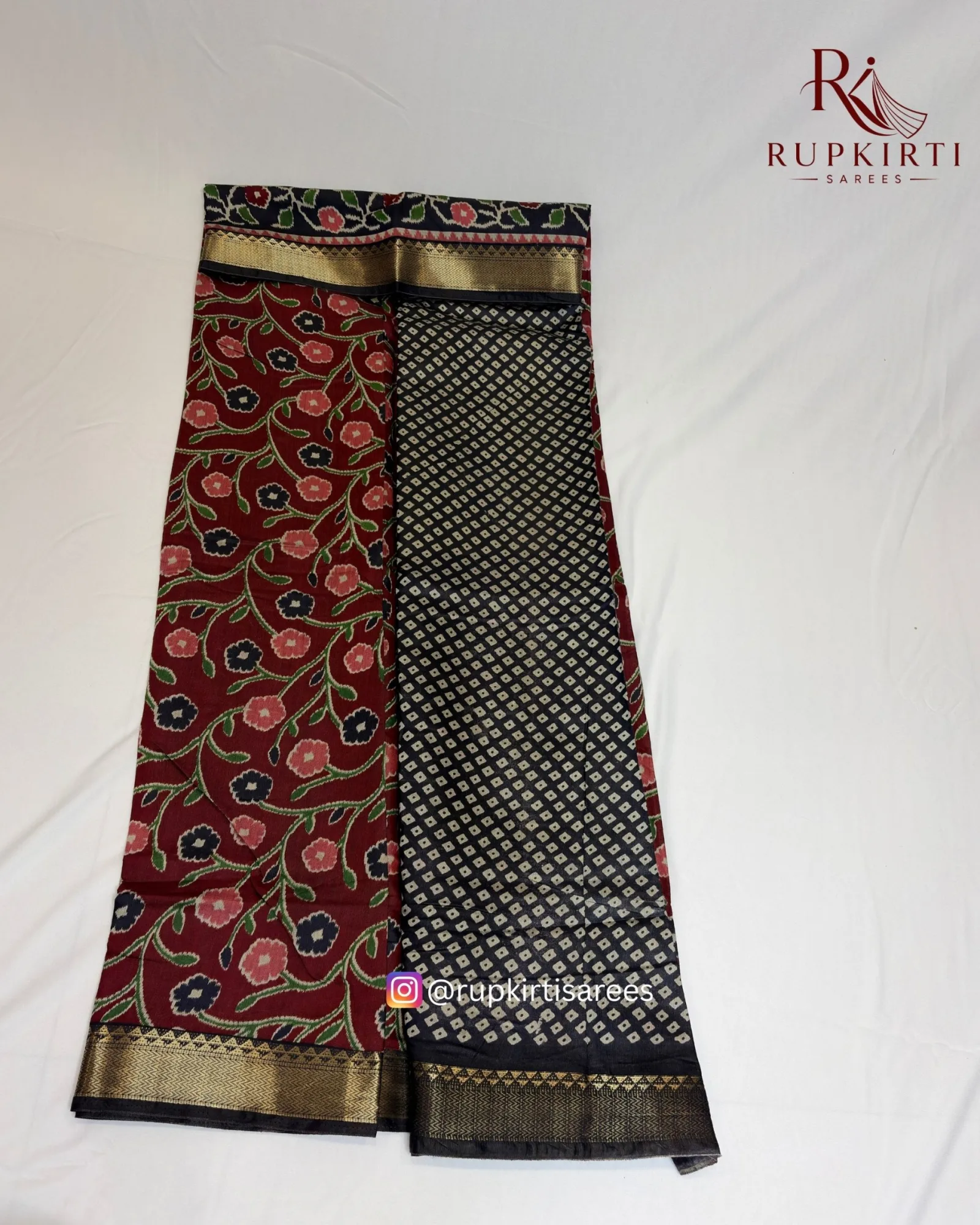 Tissue Silk Kalamkari Saree