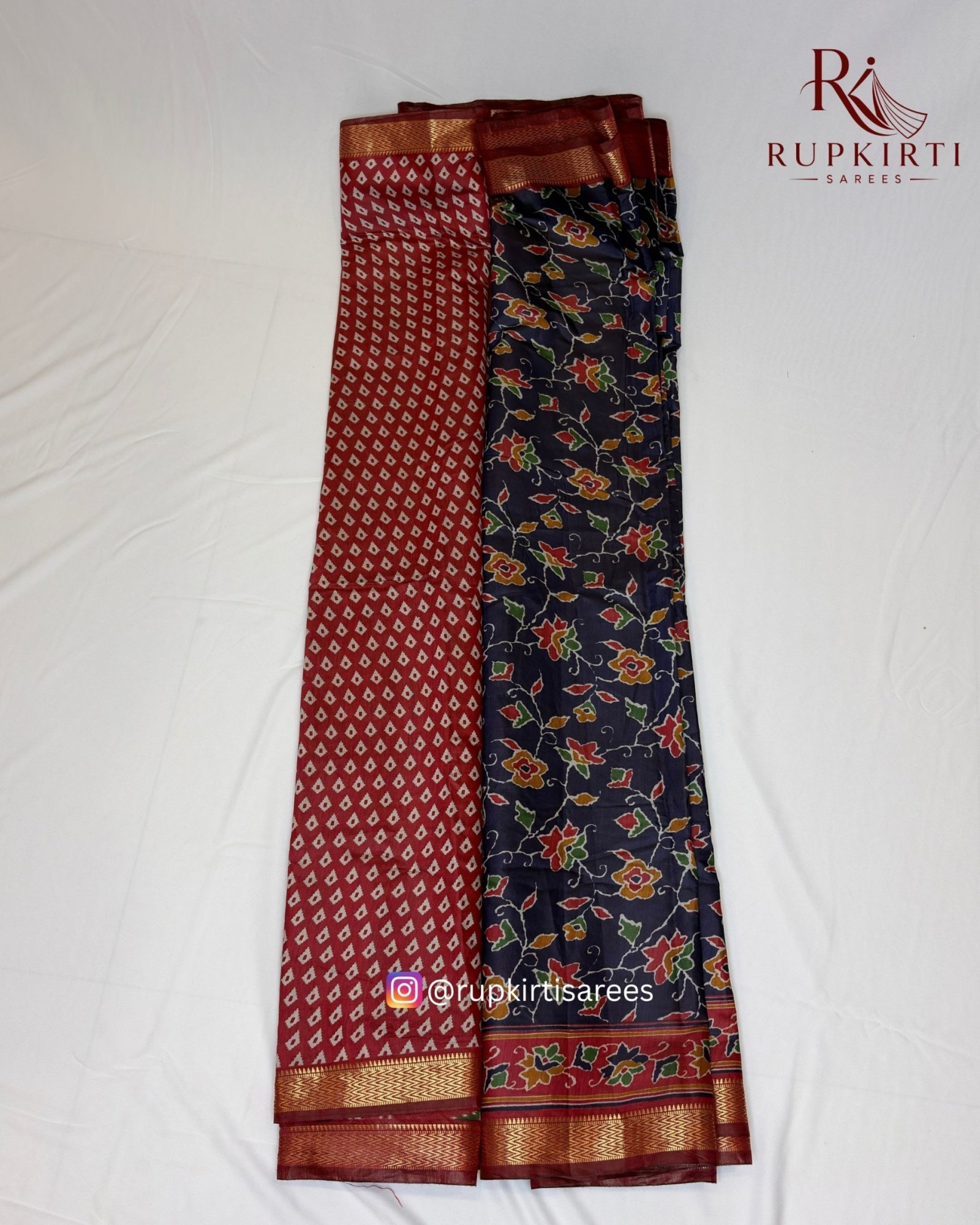 Tissue Silk Kalamkari Saree — photo 10